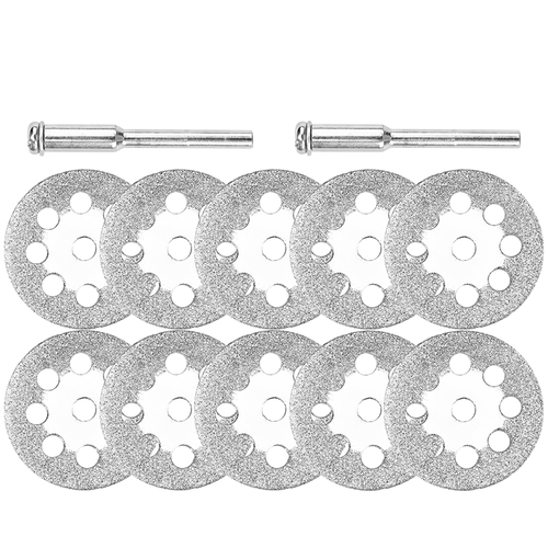 22mm Diamond Cutting Disc with Shank Set Rotary Tool Accessories F Cutting Stone - Picture 9 of 10