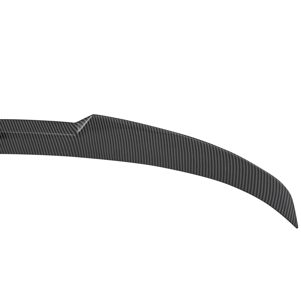 Rear Spoiler Wing Fit 2011-2016 BMW 5 Series F10 M4 Style Carbon Fiber Look Foto 3 de 4