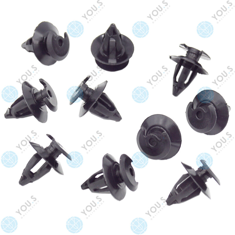 10-Pack Genuine YOU.S Door Panel Trim Clips For VW, Audi, SEAT, Skoda - Interior Fixing Clips