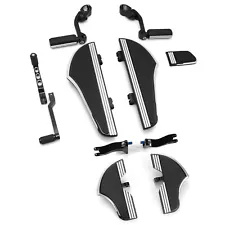 Defiance Road glide floorboards shifter Lever highway footrest for Harley bagger