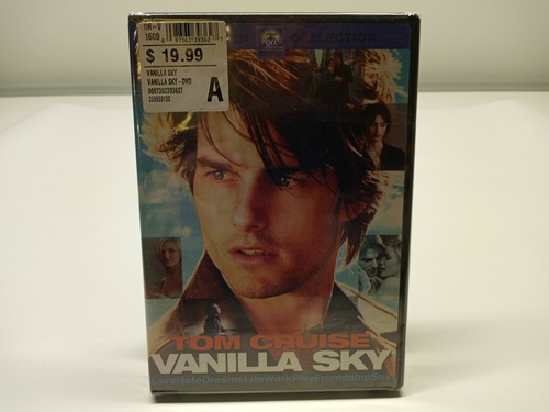 Vanilla Sky DVD Disk 2001 Sealed Tom Cruise Penelope Cruz Cameron Diaz Jason Lee