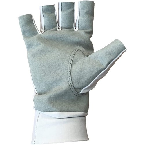 NEW Glacier Glove Ascension Bay Fingerless Sun Gloves - Light Gray Size X-LARGE - Picture 5 of 10