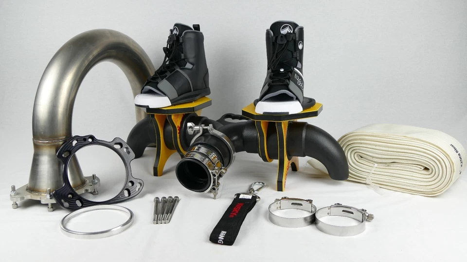 X Board IV, Equipo de Deportes Acuáticos HydroFlying, Kit Flyboarding Listo para Volar Foto 4 de 4