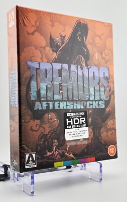 Tremors 2: Aftershocks [REGION FREE 4K UHD Blu Ray] Arrow Limited Edition - NEW