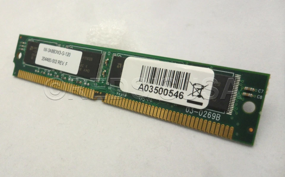 Printronix 8MB Flash SIMM Memory 204480-002 - Image 3 of 4