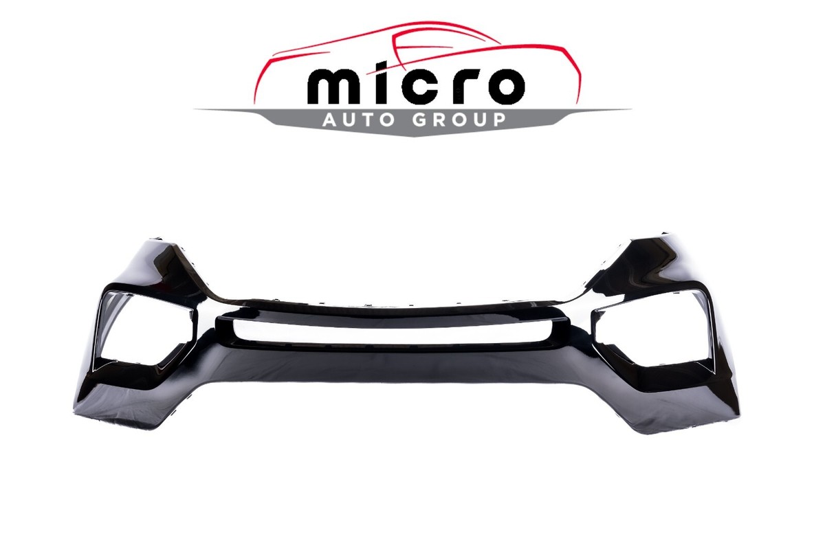 2020-2024 EXPLORER FRONT BUMPER OEM AGATE BLACK UM W/O PARK