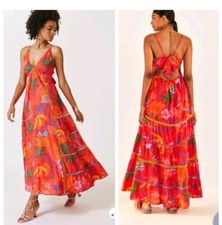 Small Farm Rio Bow Good Vibes Maxidress