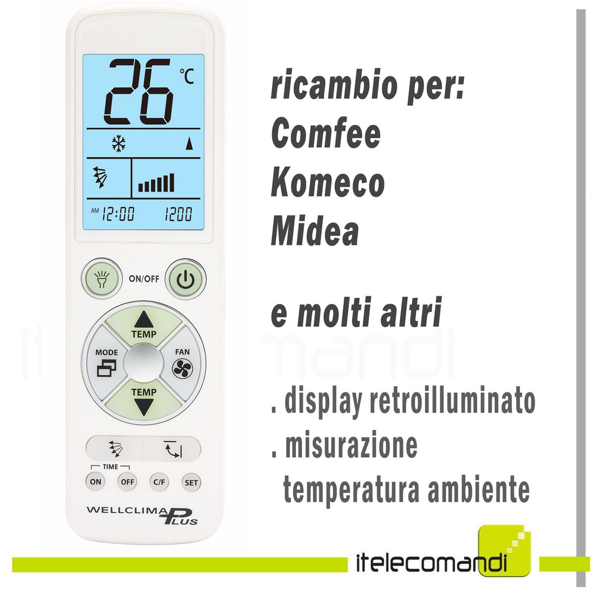 Télécommande Universelle Double Pour Climatiseur - Compatible Daikin, Toshiba, Fujitsu Et Autres Marques