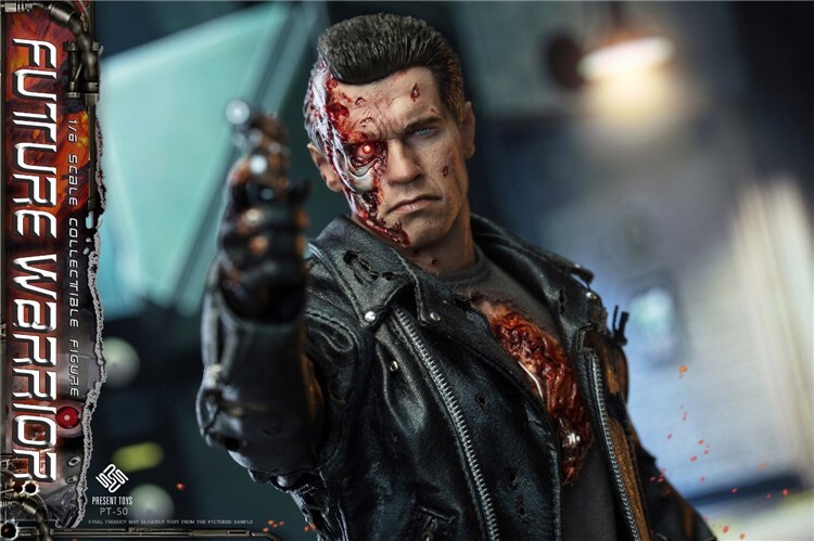 PRESENT TOYS PT-sp51 1/6 Scale The Terminator T-800 Action