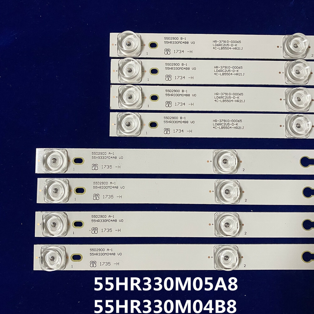 LED Backlight Strip Kit For TCL 55S405, 55S401, U55P6006, 55UC6426 TVs – 4C-LB5504-YH / 4C-LB5505-YH
