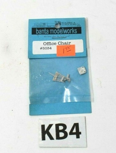 Banta Modelworks #5034 Office Chair - Model Train Parts (KB4 B) | Zustand: New