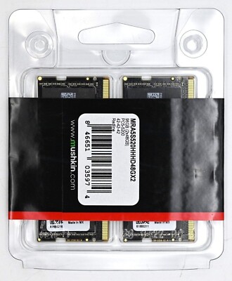 Mushkin Redline 96GB (2x48GB) DDR5 5200 MHz SODIMM Laptop RAM