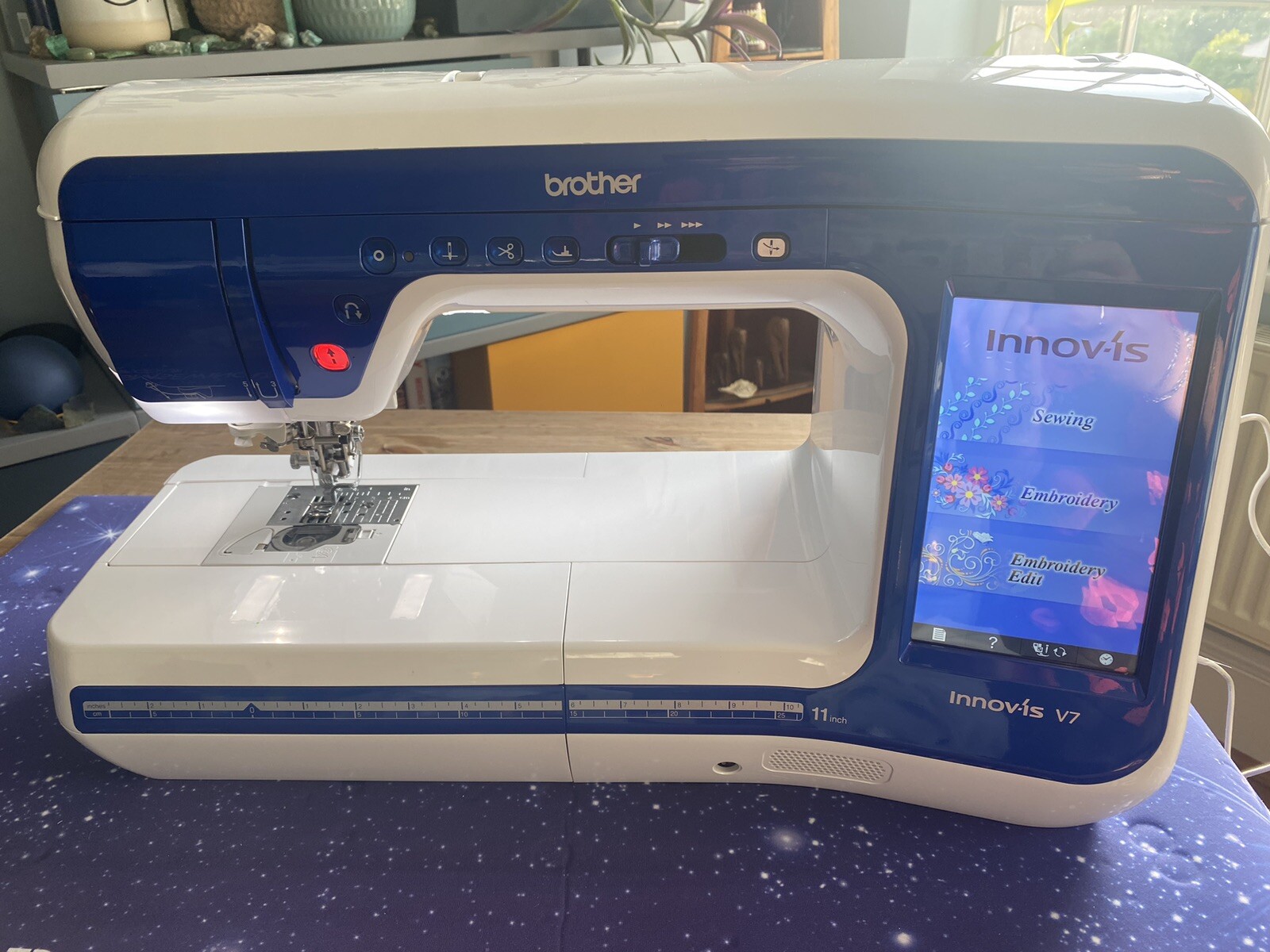 Brother Innovis V7 Sewing And Embroidery Machine With Accessories. eBay