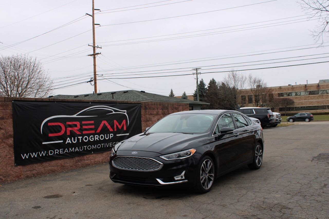 2019 Ford Fusion Titanium AWD 4dr Sedan eBay