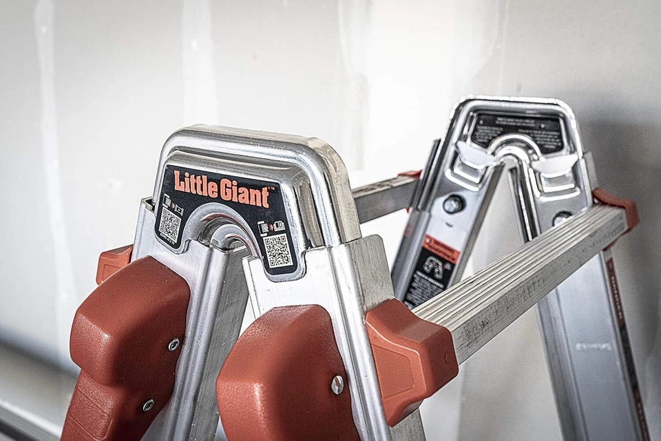 Little Giant Ladders Trestle Brackets Ladder Accessory Aluminum Fits Most Multip - Image 2 of 2