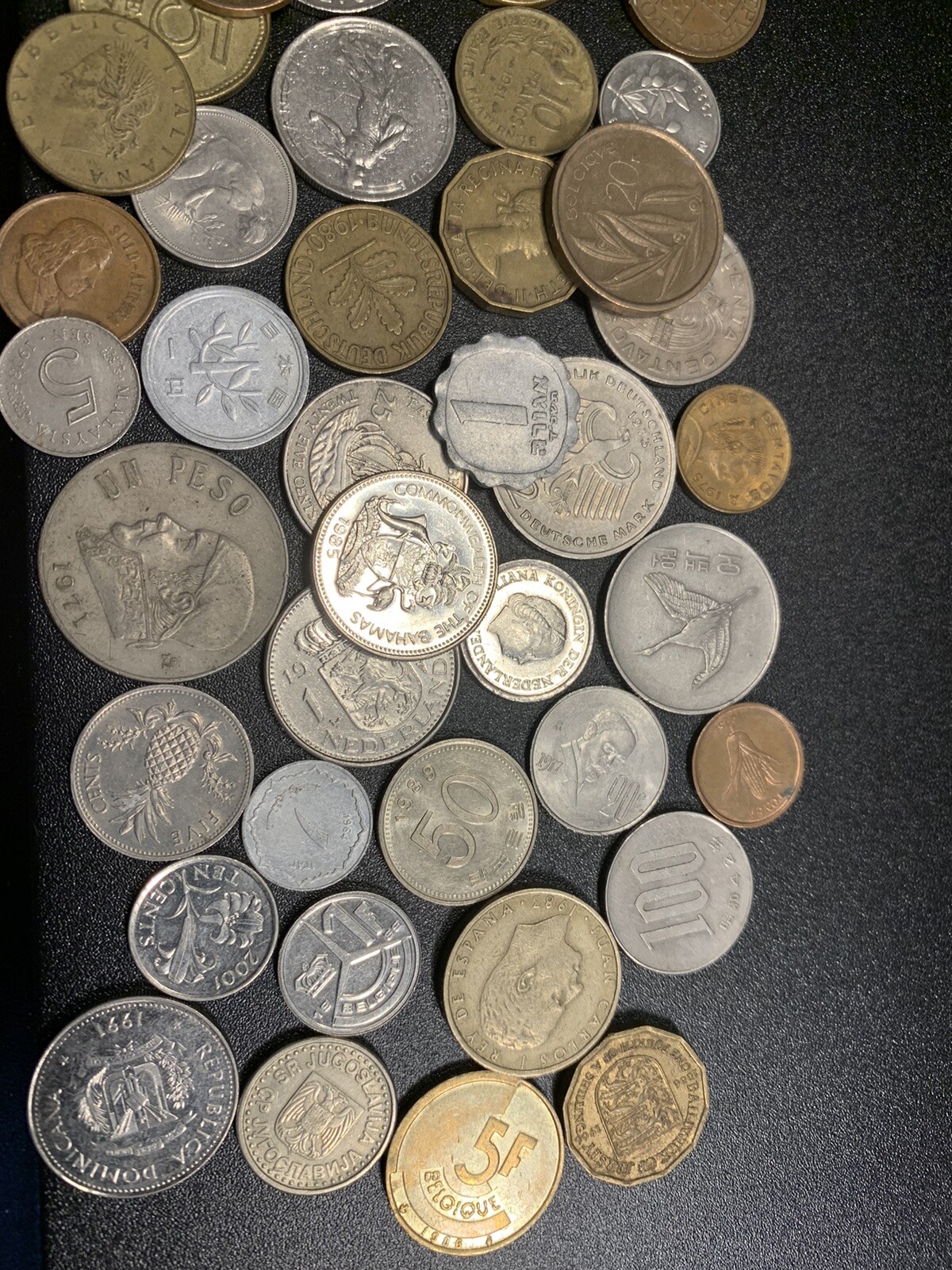 Group of Foreign Coins. Boy Scout Merit Badge Special. Nice lot of coins.