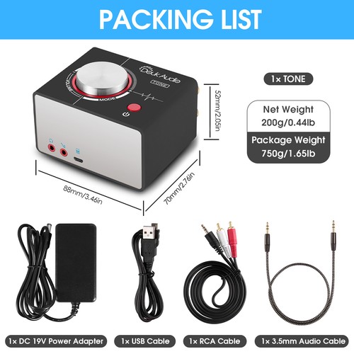 Nobsound Tone HiFi Bluetooth Power Amplifier Digital Audio Stereo Headphone Amp - Picture 12 of 16