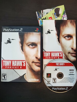 Tony Hawk's Project 8 (Sony PlayStation 2, 2006) Complete w/ Manual