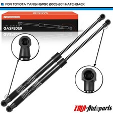 2x Gas Struts Tailgate For Toyota Yaris NCP90 NCP91 NCP93 2005-2019 Hatchback