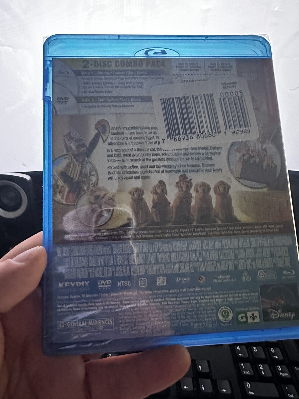 Treasure Buddies (Bluray/DVD, 2012, 2Disc Set) for sale online eBay