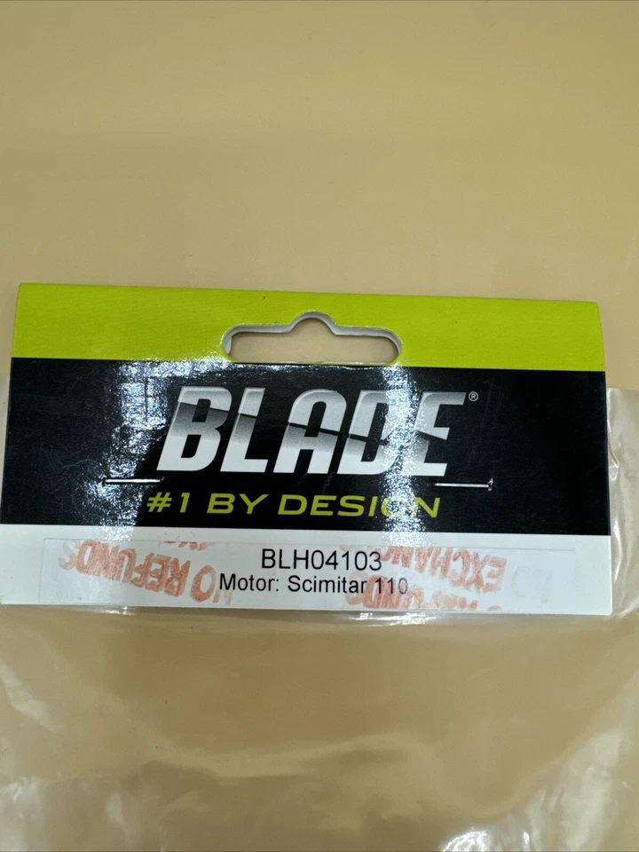 Blade Scimitar 110 Drone Motor New - BLH04103 - Brushless Motor 6000kv - Image 2 of 4