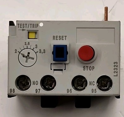 Lovato RF380330 Kopf von thermischem Überlastrelais 2 - 3,3A für BF..... Schütze