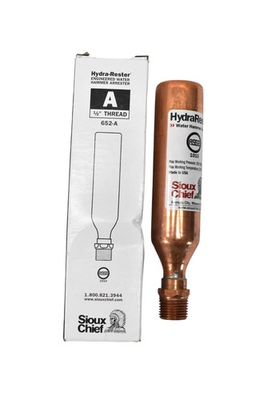 #ad #ad Sioux Chief HydraRester 652 A Water Hammer Arrester 1 2quot; Thread Copper $19.99