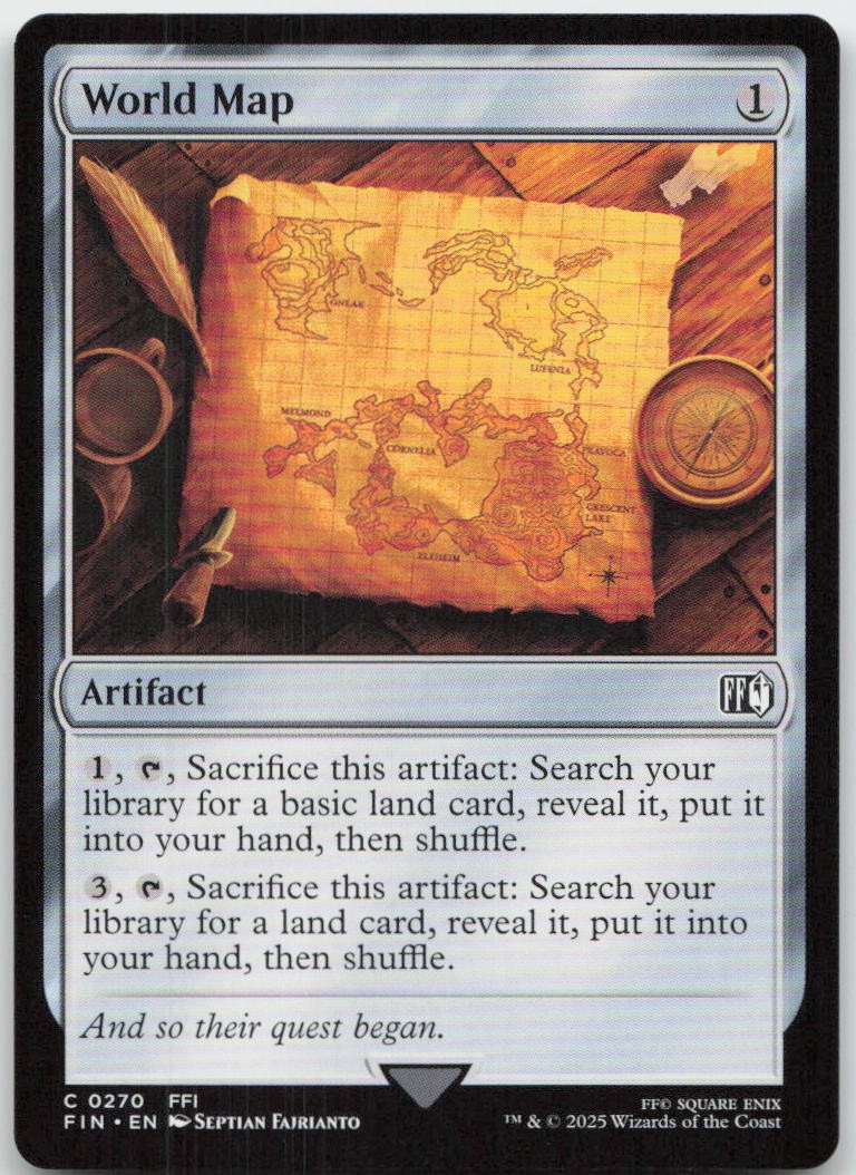 MTG : World Map FINAL FANTASY 270 : C