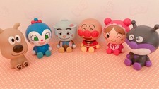 Anpanman Figure Lot Collectible Toys Japan Anime Preowned Slight Wear Authentic