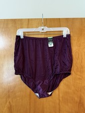 Vanity Fair Panties 15712 Brief Mystic Berry Purple Granny Panty Tagless NWT 8