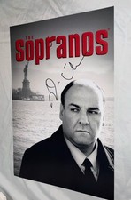 David Chase Signed 12x18 Photo The Sopranos Creator