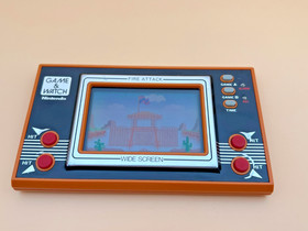Vintage 1982 Nintendo Game & Watch Fire Attack ID-29 Wide Screen CIB Excellent