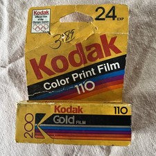 Vtg Kodak Color Print 110 Film Sealed 24 Exposure 200 Gold Film EXP 10/1993