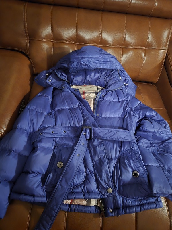 Belted Burberry Jacket