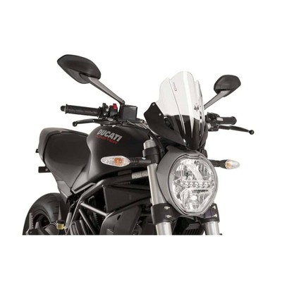 PUIG SPORT FAIRING FOR DUCATI MONSTER 1200/S 14-16 TRANSPARENT