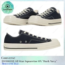 Converse All Star Squaretoe OX Dark Navy 31316151 Men's US3-13.5 NEW
