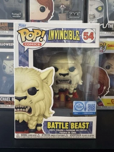 Funko POP! Comics Invincible #54 Battle Beast Vinyl Figure Exclusive MINT🔥