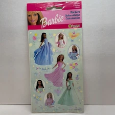 Vintage Sandylion Stickers Barbie New in Package 2 sheets Princess Ball Gown  