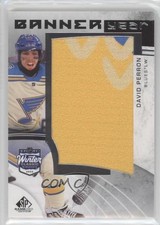 2022-23 SP Game Used NHL Winter Classic Banner Year Relics David Perron 0r0m