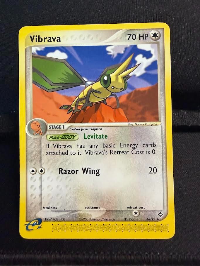 Pokemon Ex Dragon Vibrava Uncommon (46/97) NM