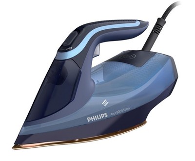 PHILIPS DST8020/20 Azur Serie 8000 OptimalTemp, 300ml, Dampfbügeleisen (3000 Wat