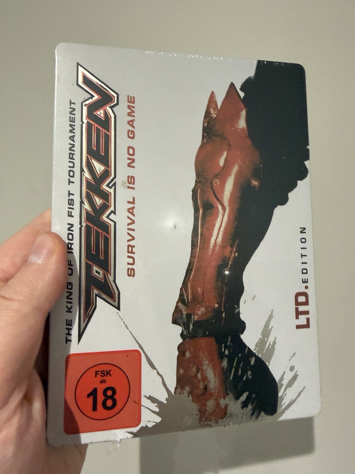 Tekken (2010) Live Action Movie Reg B Blu Ray Steelbook Rare With Artcards NEW