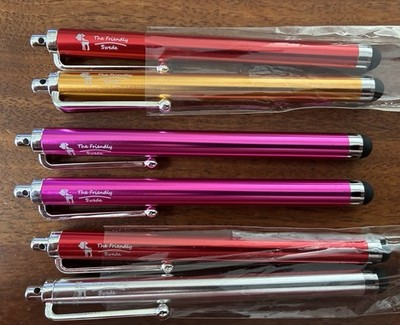 Six Stylus Pens, The Friendly Swede, for Touchscreen