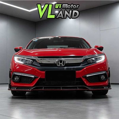 VLAND FULL LED Headlights For 2016-2021 Honda Civic Startup Animation Sequential