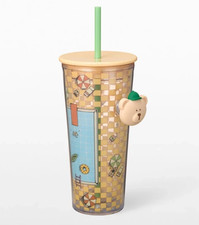 Starbucks Bearista Resort Pool Cold Cup  For cold beverages only 16oz.