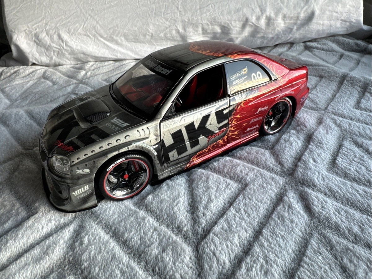 絶版1/18 Jada IMPORT RACER IMPREZA WRX STi Subaru Impreza STI Jada Toys Import Racer 1:18 Diecast Toy