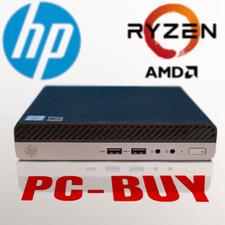 HP Mini Micro PC w/ AMD RYZEN 5, 16GB RAM, 256GB SSD, W11 PRO, WiFi