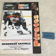 1999 Hockey Programme. Peterborough V Edinburgh