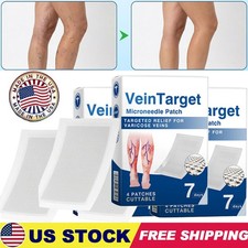 2026 20Pcs Vein Target Microneedle Patch Natural Ingredients Leg Care Patch New
