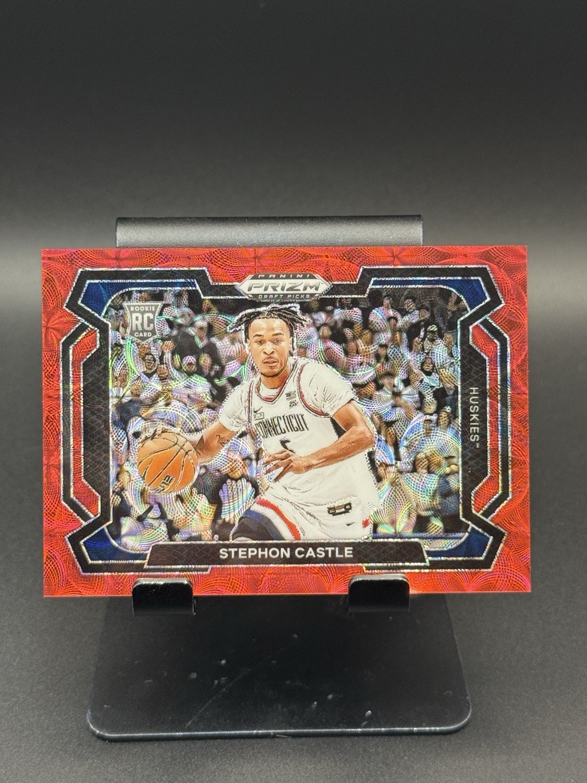 2024 Panini Prizm Draft Picks - Stephon Castle #17 Red Scope Prizm /88